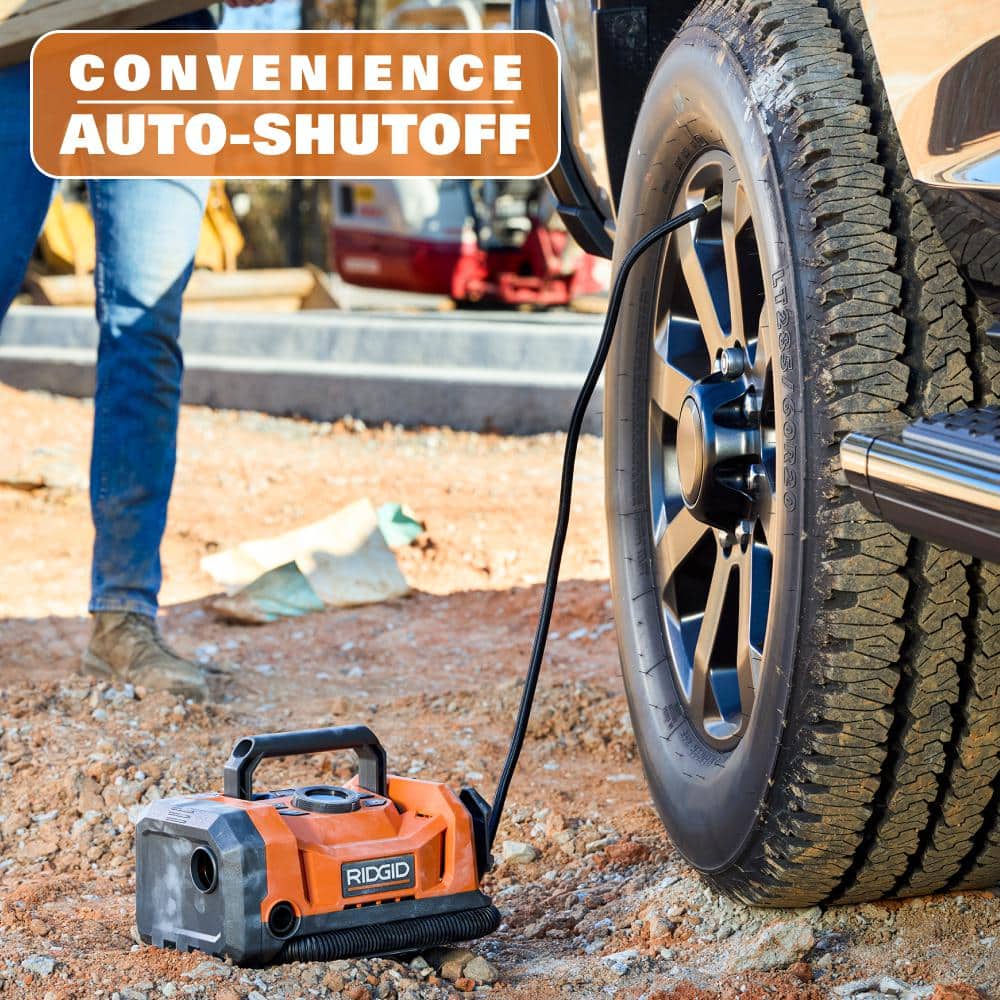 18V Cordless Dual Function Inflator Kit with Ah Battery and