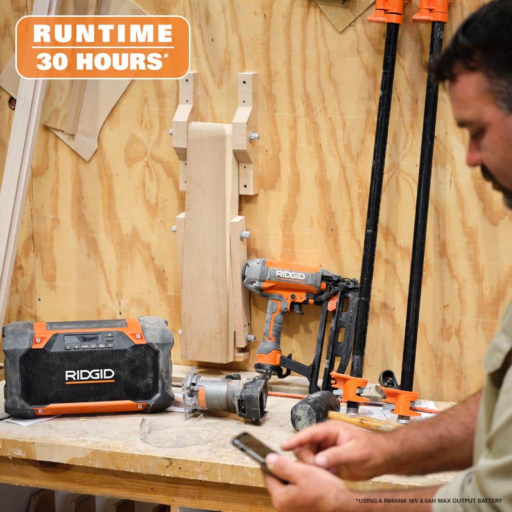 18V Hybrid Jobsite Radio with Bluetooth Technology (Tool Only)