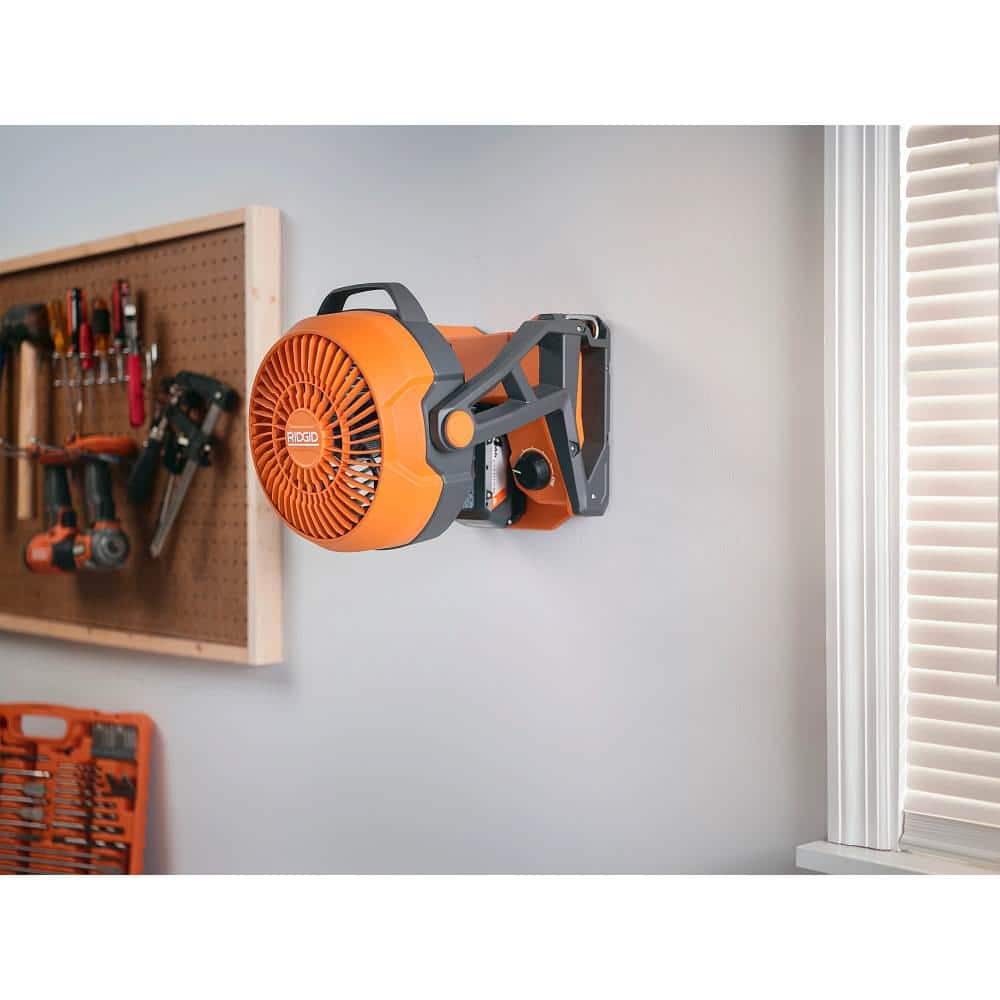 18V Cordless Jobsite Fan Kit with 4.0 Ah Battery and Charger