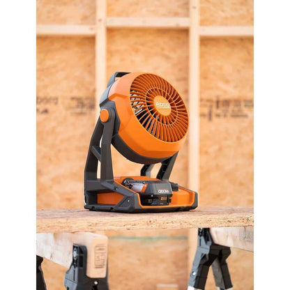 18V Cordless Jobsite Fan Kit with 4.0 Ah Battery and Charger