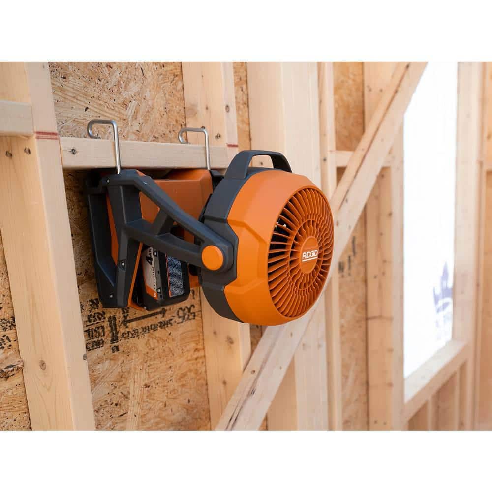18V Cordless Jobsite Fan Kit with 4.0 Ah Battery and Charger