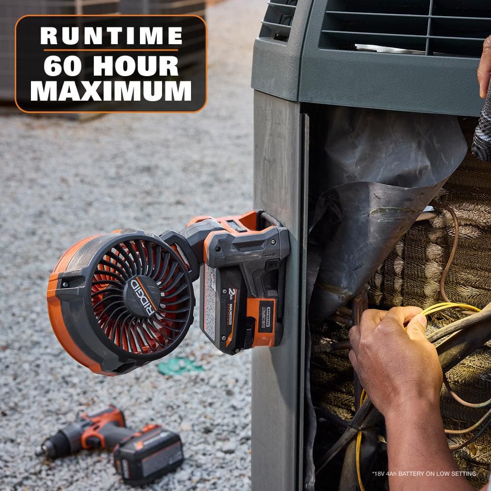 18V SubCompact Brushless Cordless Magnetic Clamp Fan 2-Pack (Tool Only)