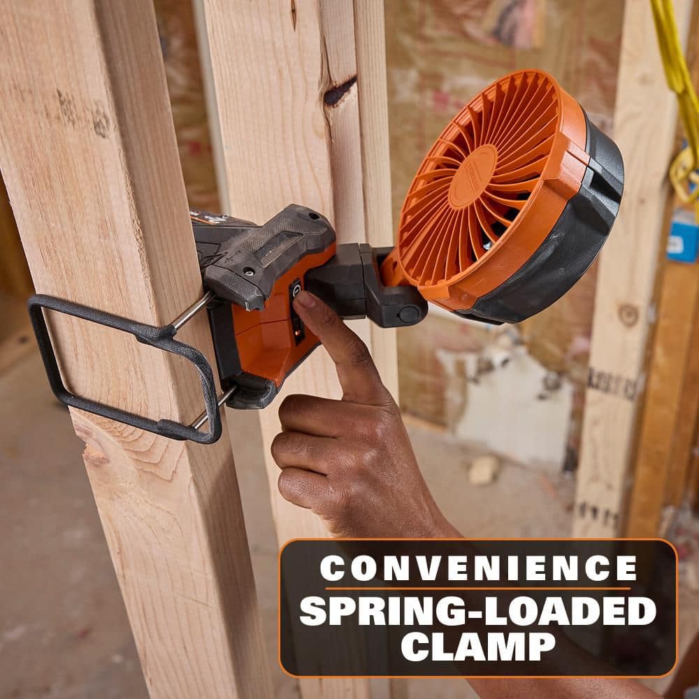 18V SubCompact Brushless Cordless Magnetic Clamp Fan 2-Pack (Tool Only)