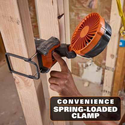 18V SubCompact Brushless Cordless Magnetic Clamp Fan 2-Pack (Tool Only)