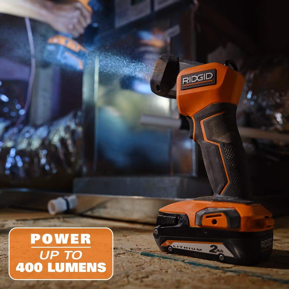 18V Cordless LED Work Light (Tool Only) – RIDGID