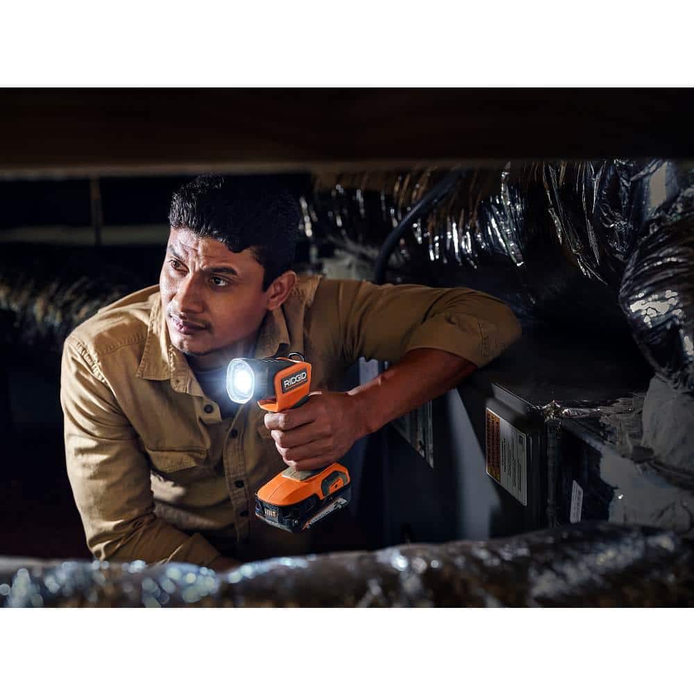 18V LED Worklight Kit with 2.0 Ah Battery and Charger – RIDGID