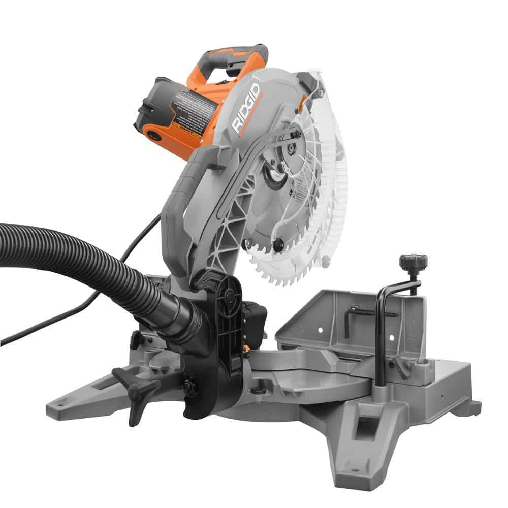 15 Amp Corded 12 in. Dual Bevel Miter Saw with LED Cutline