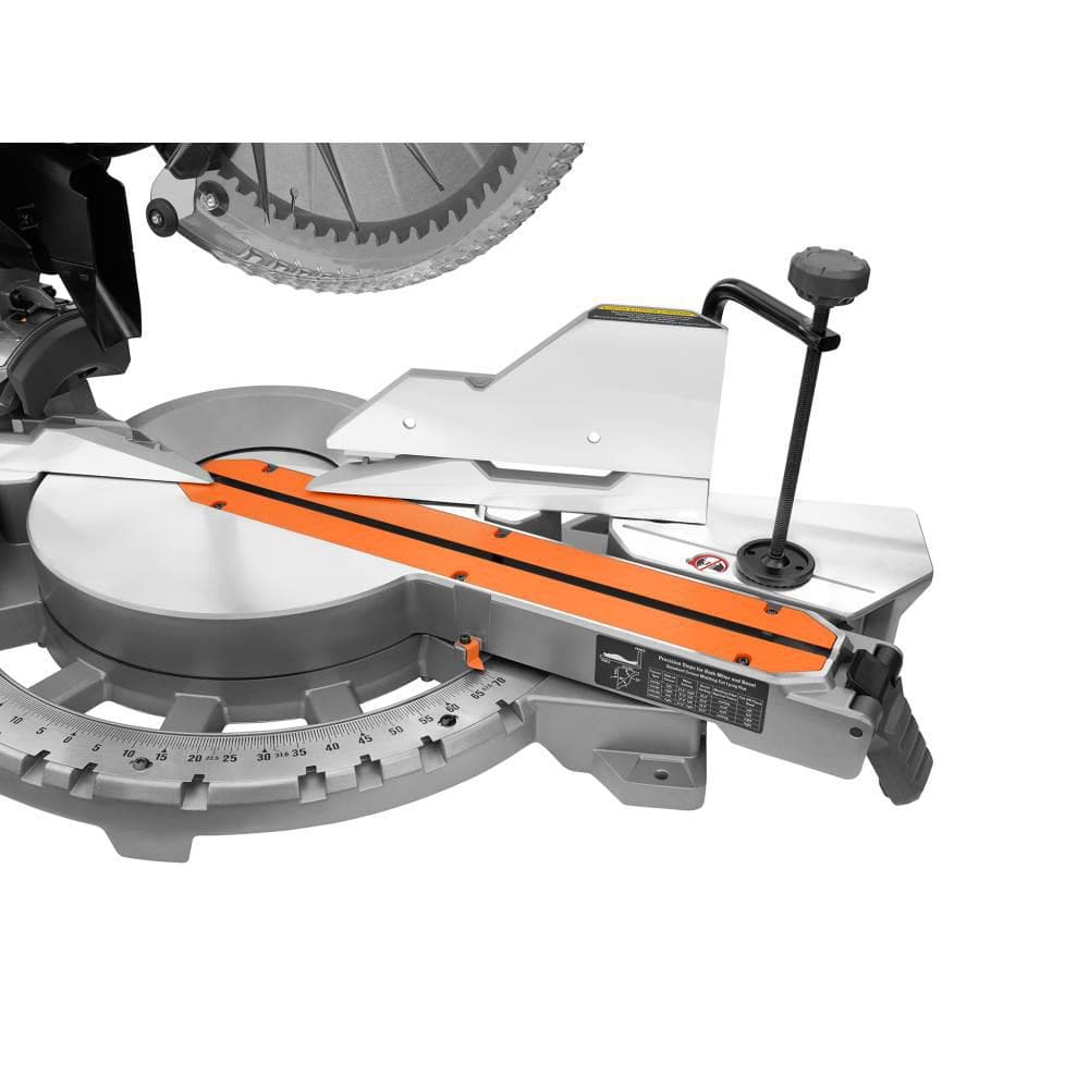 15 Amp Corded 12 in. Dual Bevel Sliding Miter Saw with 70 Deg. Miter Capacity and LED Cut Line Indicator