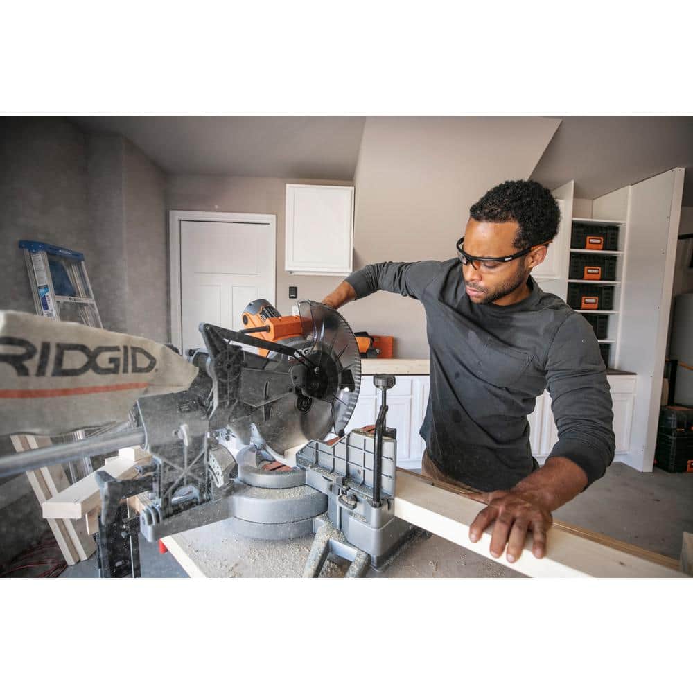 15 Amp Corded 12 in. Dual Bevel Sliding Miter Saw with 70 Deg. Miter Capacity and LED Cut Line Indicator