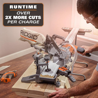 18V Brushless Cordless 7-1/4 in. Dual Bevel Sliding Miter Saw (Tool Only)