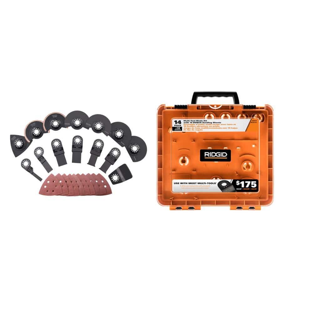 14-Piece Oscillating Multi-Tool Blade Accessory Kit