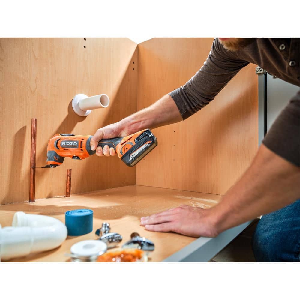 18V Cordless Oscillating Multi-Tool with 2.0 Ah Battery and Charger