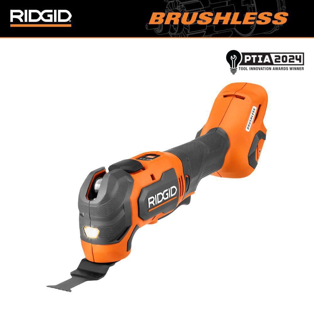18V Brushless Cordless Multi-Tool (Tool Only) – RIDGID