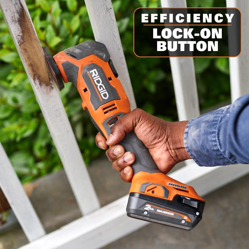18V Brushless Cordless Multi-Tool (Tool Only) – RIDGID