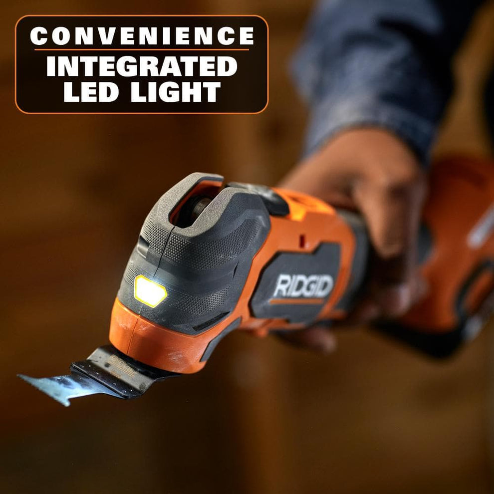 18V Brushless Cordless Multi-Tool (Tool Only) – RIDGID