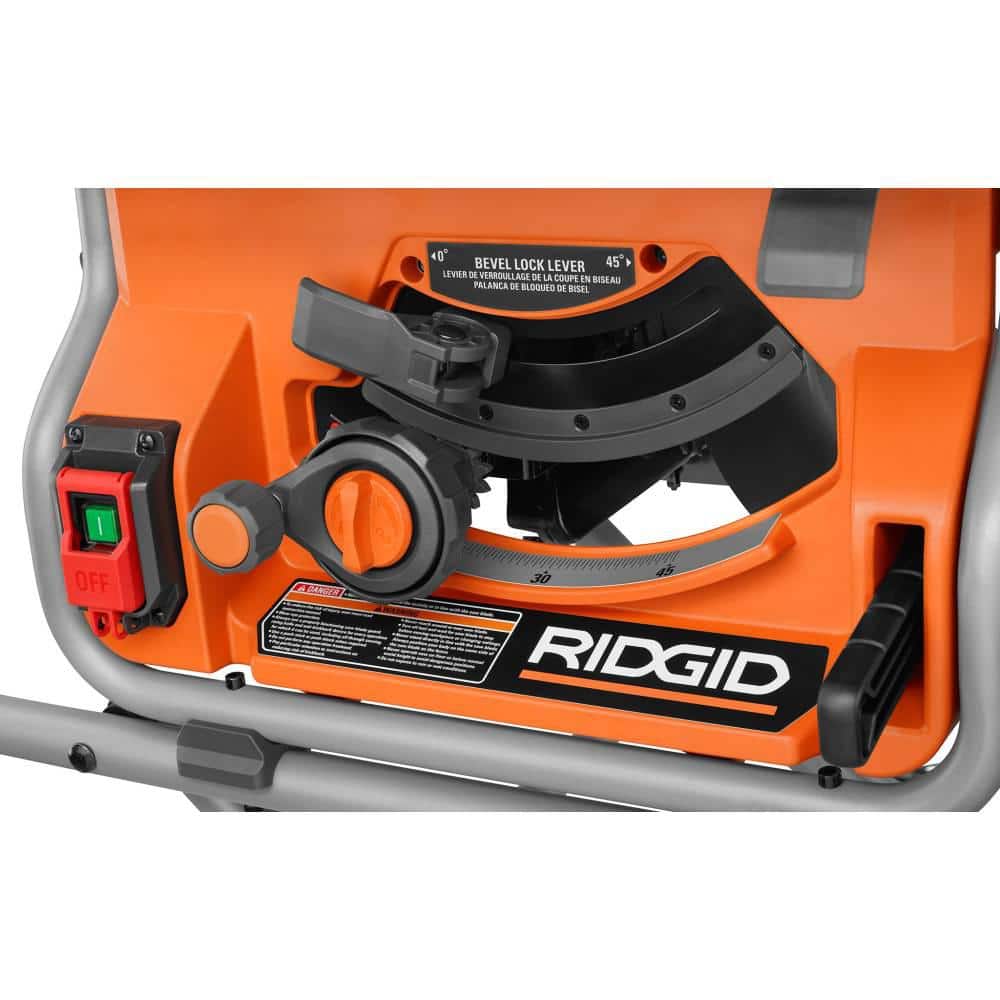 15 Amp 10 in. Portable Corded Pro Jobsite Table Saw with Stand
