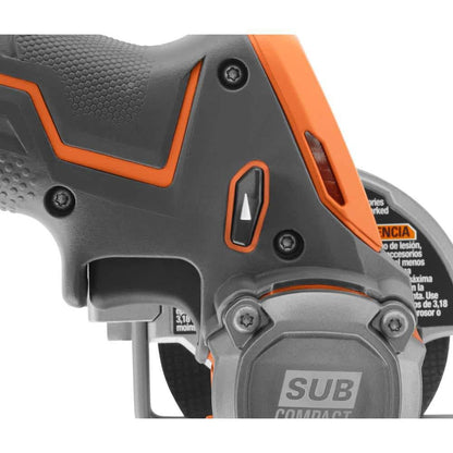 18V SubCompact Brushless Cordless 3 in. Multi-Material Saw Kit with (3) Cutting Wheels, 2.0 Ah Battery, and 18V Charger