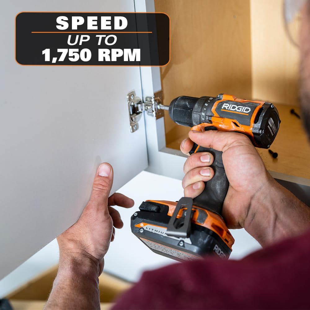 18V SubCompact Brushless Cordless 1/2 in. Drill/Driver Kit with (2) 2.0 Ah Batteries, Charger, and Tool Bag