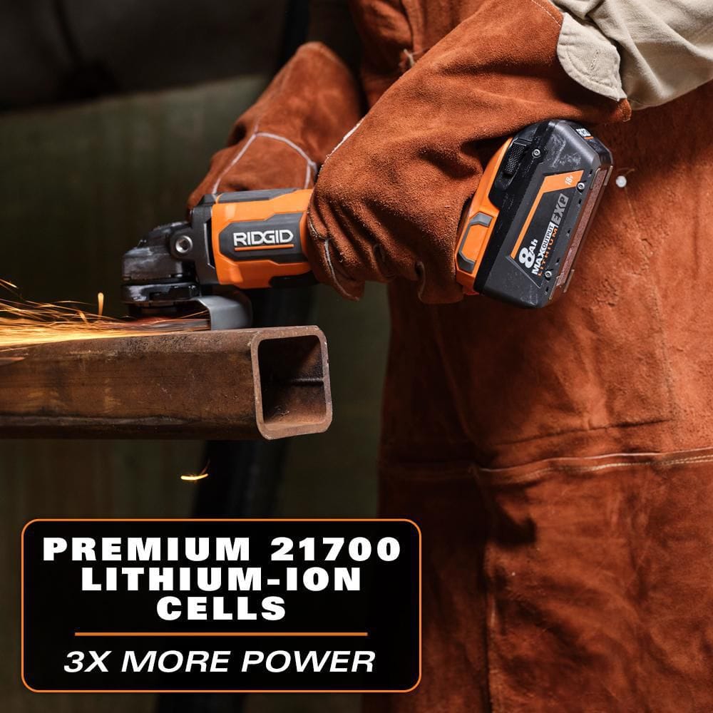 18V 8.0 Ah Max Output EXP Lithium-Ion Battery (2-Pack) – RIDGID