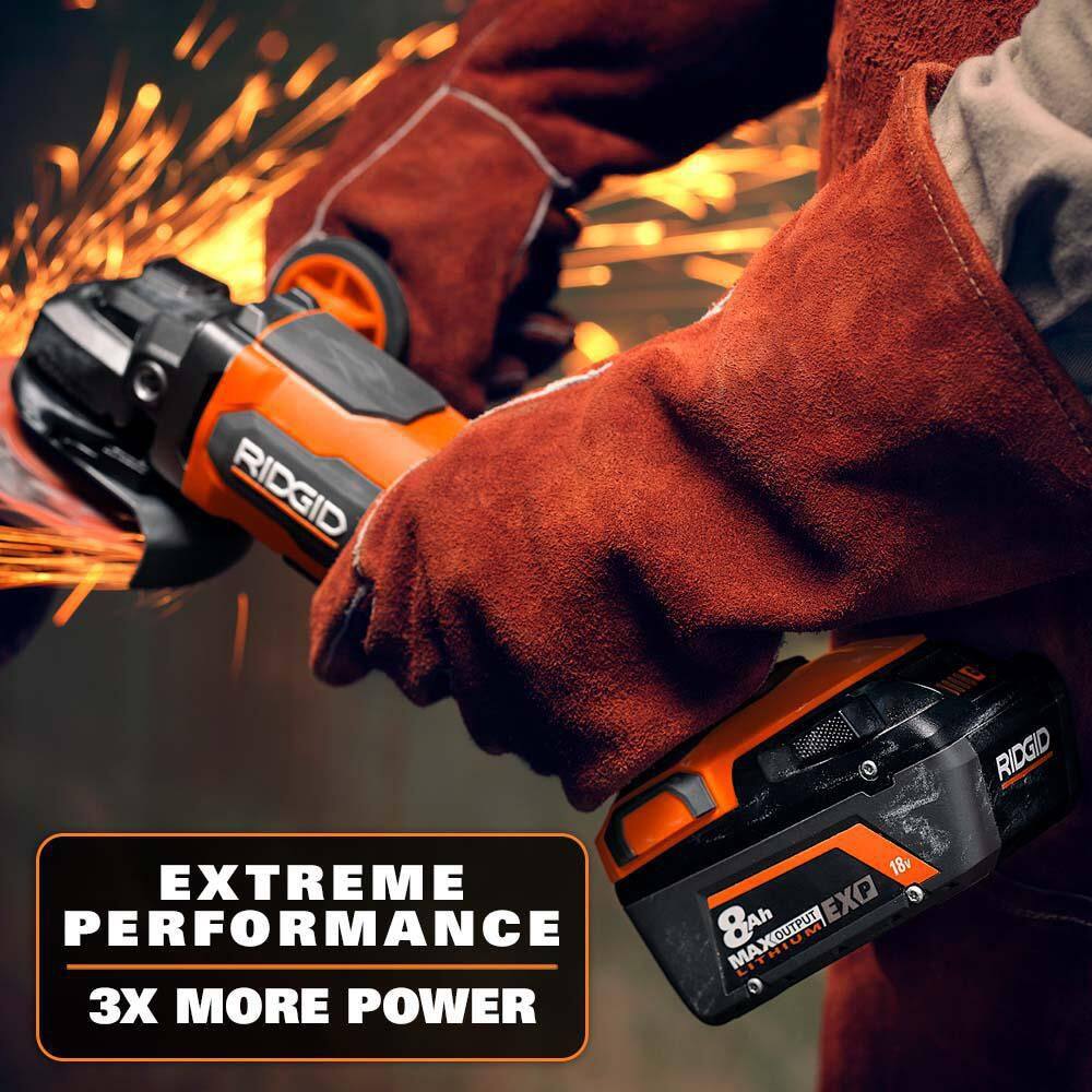 18V 8.0 Ah Max Output EXP Lithium-Ion Battery (2-Pack) – RIDGID