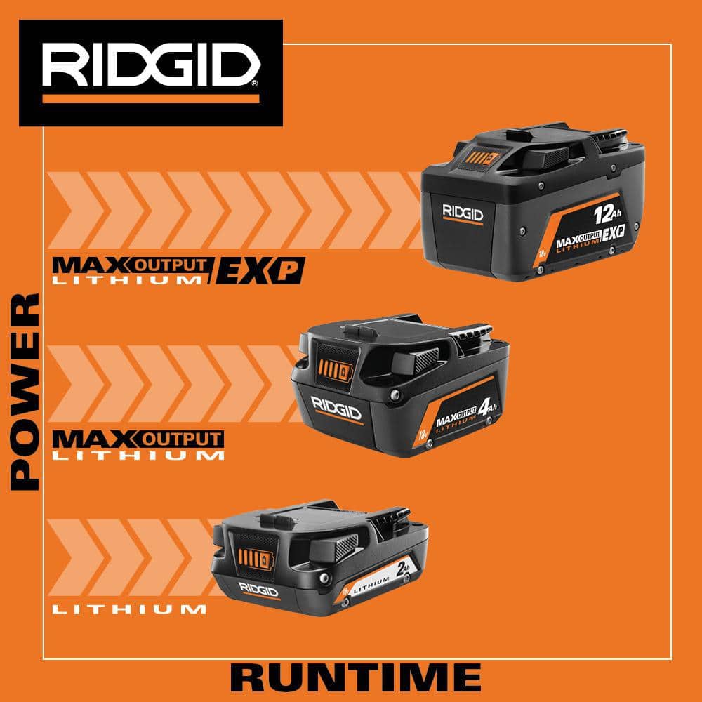 18V 12.0 Ah MAX Output EXP Lithium-Ion Battery