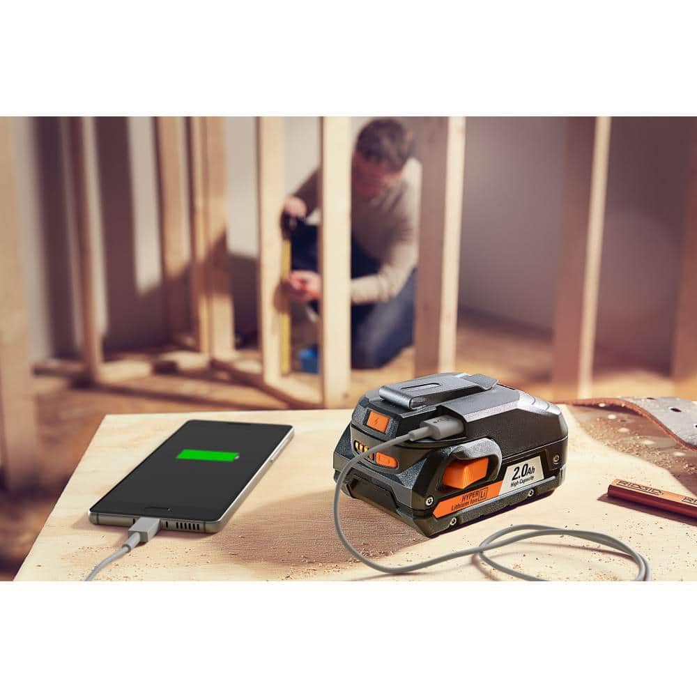 18V USB Portable Power Source with Activate Button