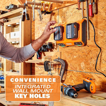 Cargador simultáneo de doble puerto de 18 V