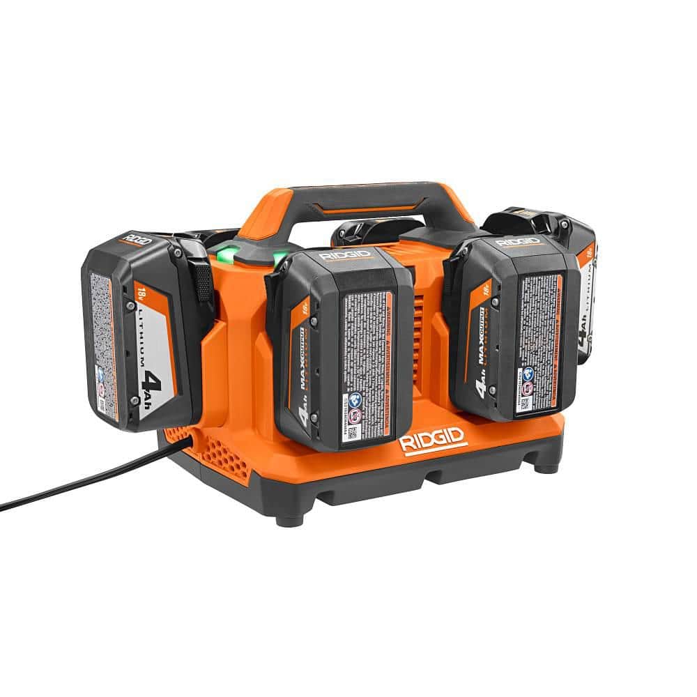 専用ページ4個エナジー 18V 6-Port Sequential Charger – RIDGID