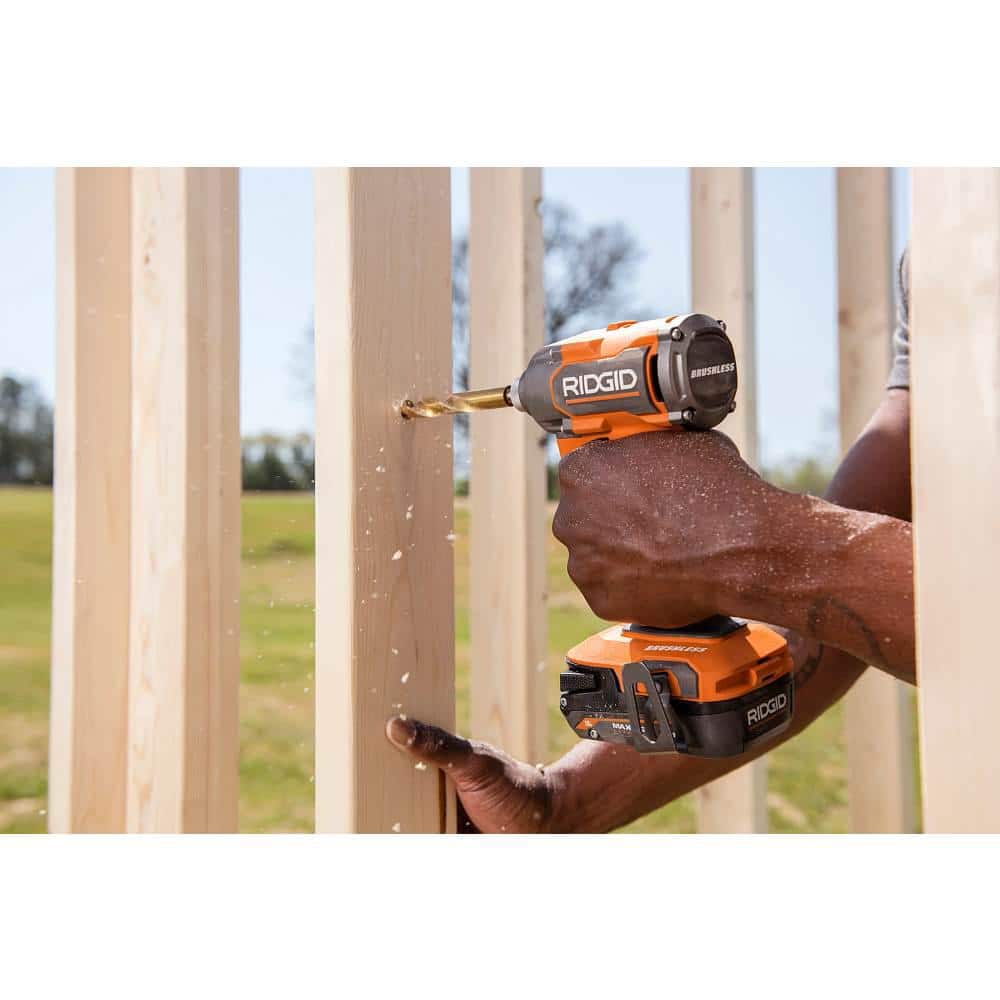 18V Brushless Cordless 2-Tool Combo Kit with Drill/Driver, Impact