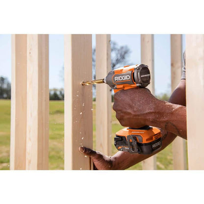 18V Brushless Cordless 2-Tool Combo Kit with Drill/Driver, Impact Driver, (2) Batteries, 18V Charger, and Tool Bag