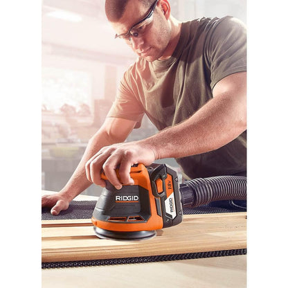 18V Cordless 6-Tool Combo Kit with 2.0 Ah Battery, 4.0 Ah Battery, Charger, and Bag