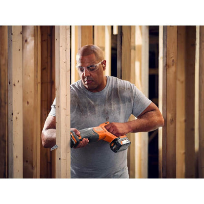18V Cordless 6-Tool Combo Kit with 2.0 Ah Battery, 4.0 Ah Battery, Charger, and Bag