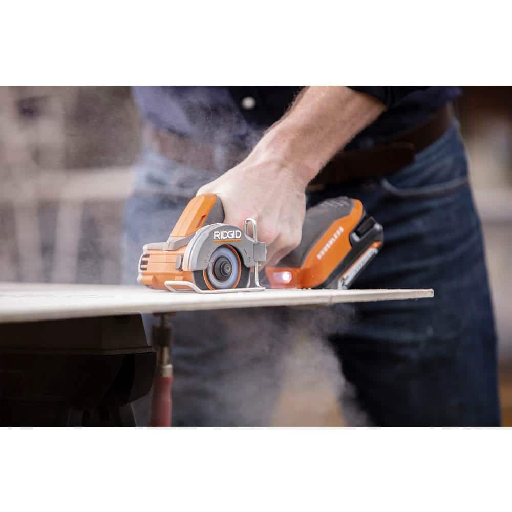 18V SubCompact Brushless Cordless 8-Tool Combo Kit with (2) 2.0 Ah Batteries, 4.0 Ah Battery, Charger, and Bag