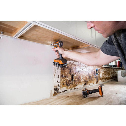 18V SubCompact Brushless Cordless 8-Tool Combo Kit with (2) 2.0 Ah Batteries, 4.0 Ah Battery, Charger, and Bag