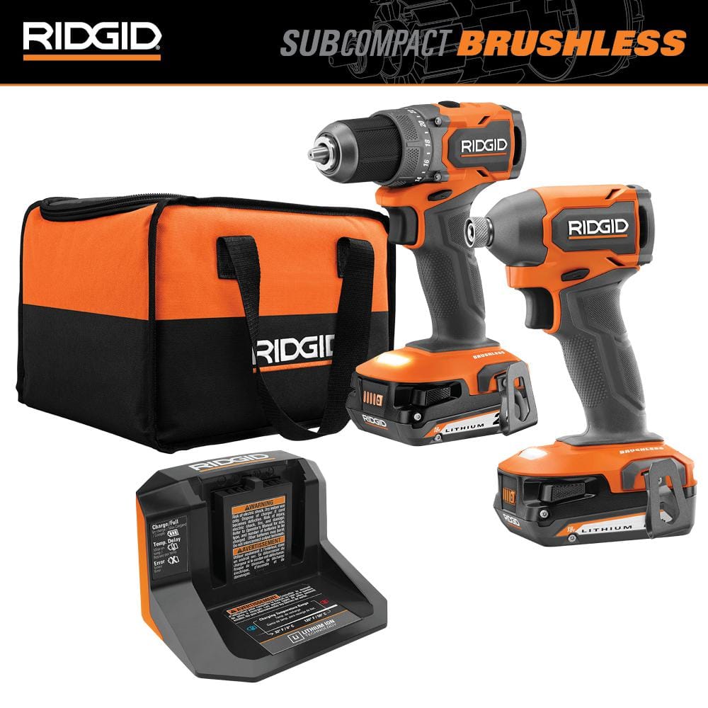 18V SubCompact Brushless 2-Tool Combo Kit with Drill/Driver