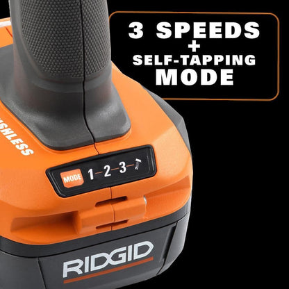 18V SubCompact Brushless Cordless 2- Tool Combo Kit w/ Hammer Drill, Impact Driver, (2) 2.0 Ah Batteries, Charger, & Bag