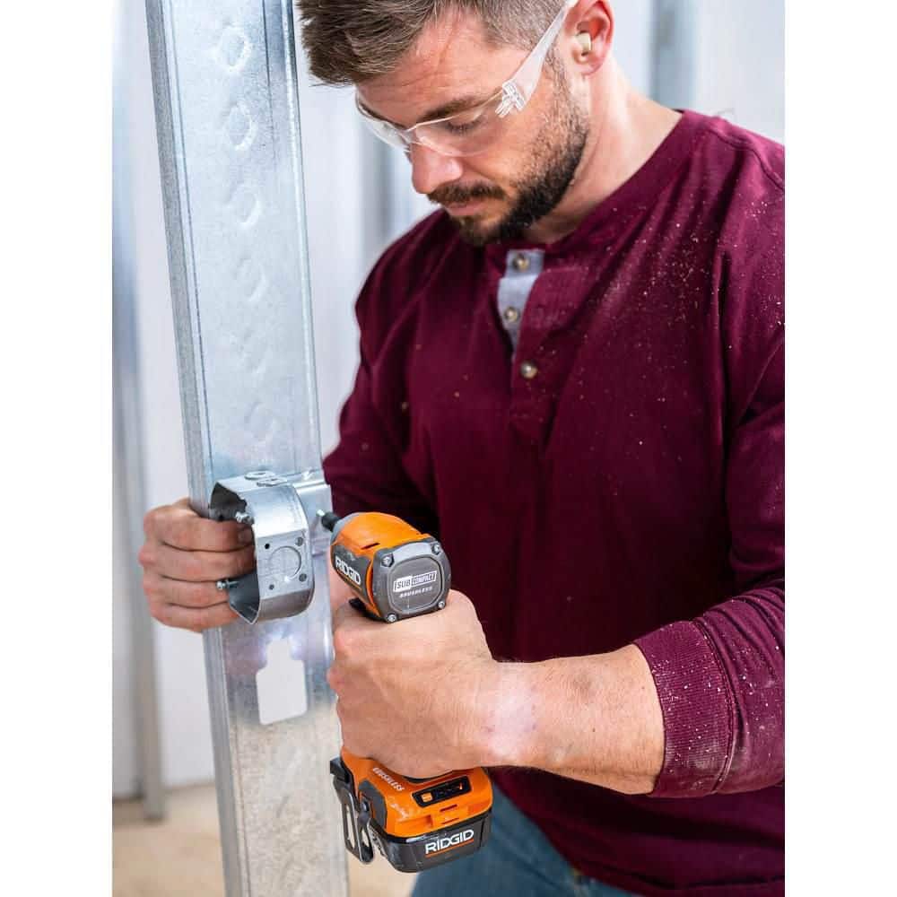 18V SubCompact Brushless Cordless 2- Tool Combo Kit w/ Hammer Drill, Impact Driver, (2) 2.0 Ah Batteries, Charger, & Bag