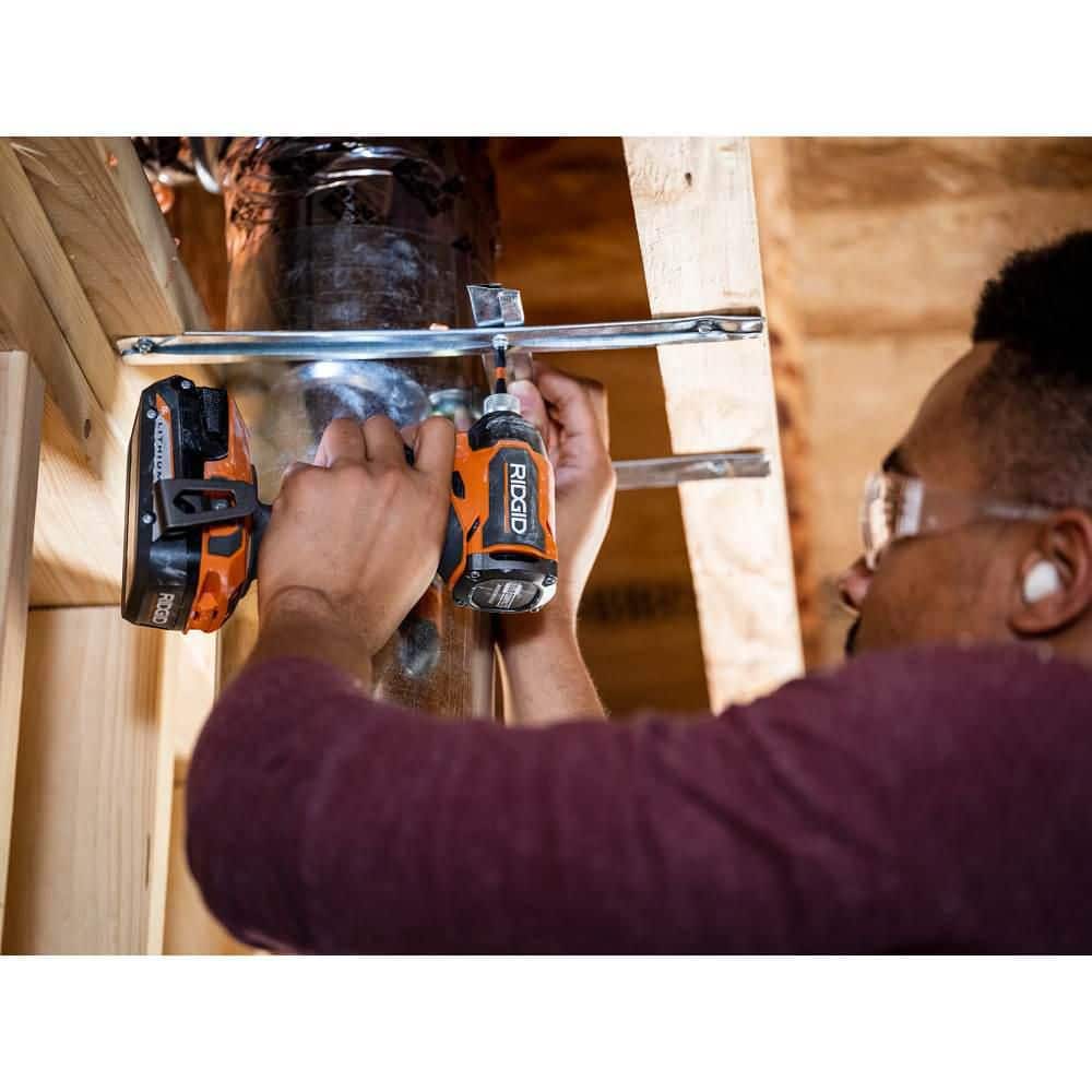 18V SubCompact Brushless Cordless 2- Tool Combo Kit w/ Hammer Drill, Impact Driver, (2) 2.0 Ah Batteries, Charger, & Bag