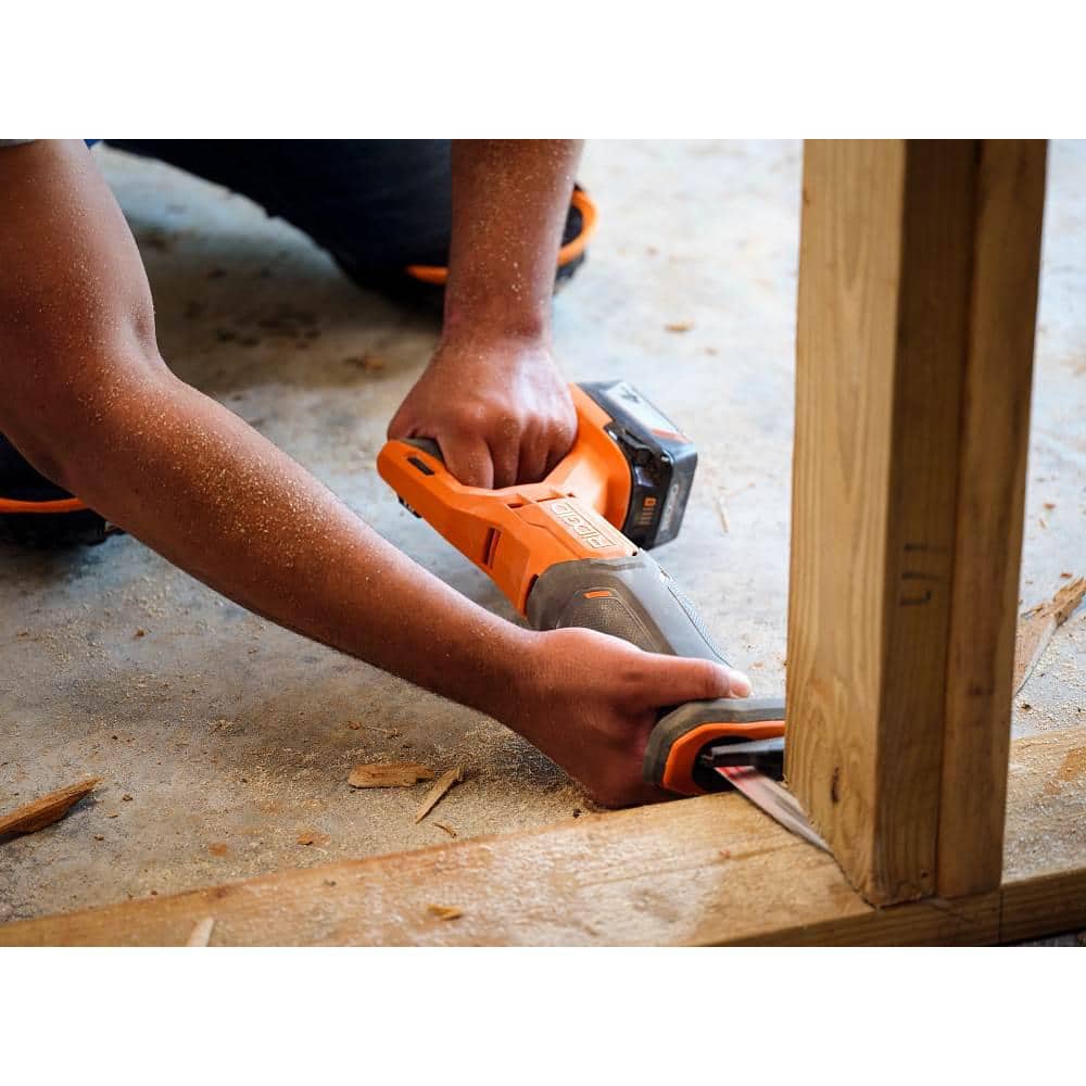 18V Cordless Reciprocating Saw Kit with Ah Battery and Charger