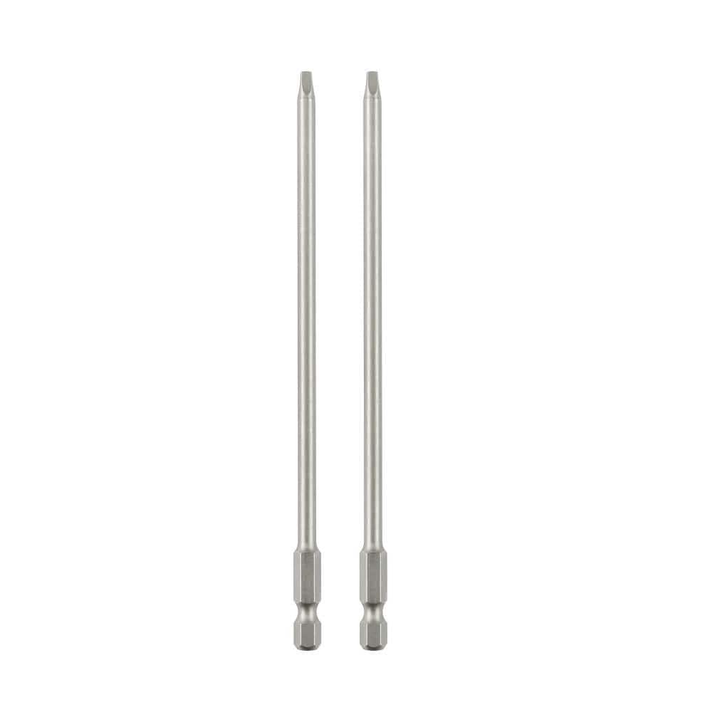 148 mm Square #2 Screw Gun Bit (2-Pack) for RIDGID Screw Gun R86630