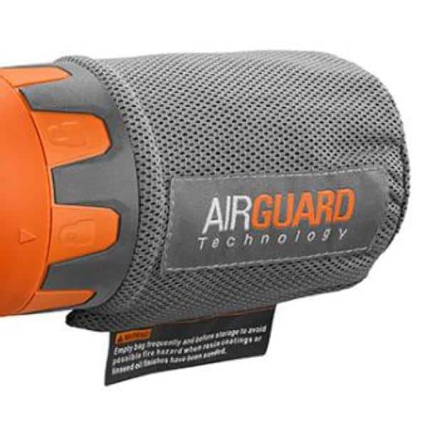 2.4 Amp Corded 1/4 Sheet Sander with AIRGUARD Technology