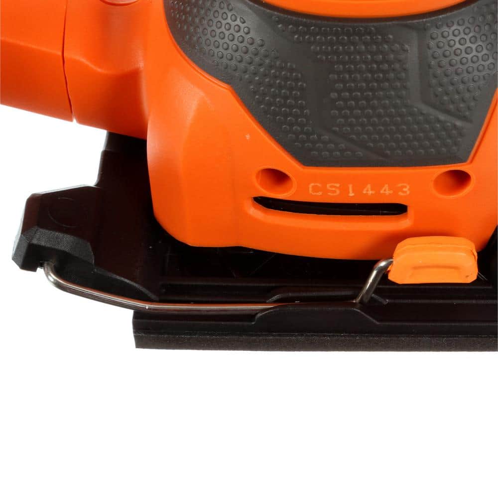 2.4 Amp Corded 1/4 Sheet Sander with AIRGUARD Technology