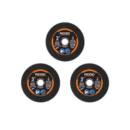 Metal Cut-Off Wheel Kit (3-Piece)