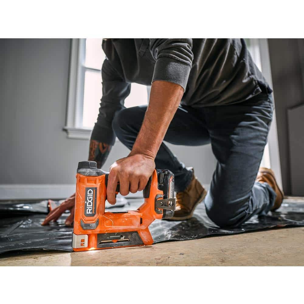 18V Cordless 3/8 in. Crown Stapler (Tool Only)