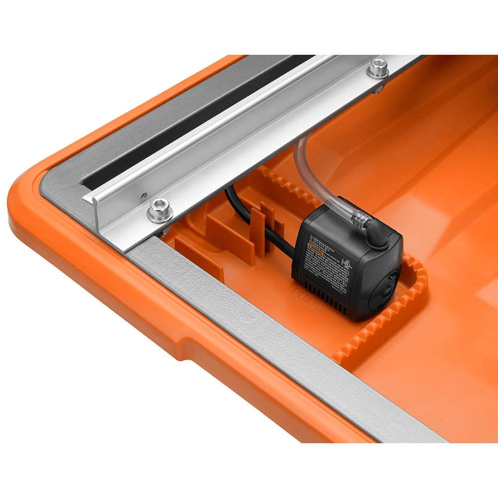 9-Amp 7 in. Blade Corded Wet Tile Saw with Stand – RIDGID