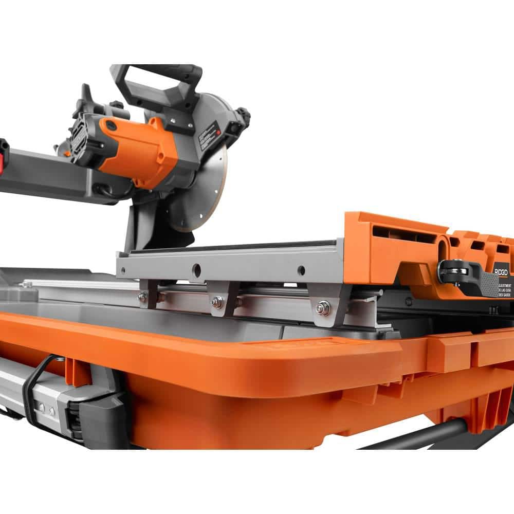 12 Amp 8 in. Blade Corded Wet Tile Saw with Extended Rip