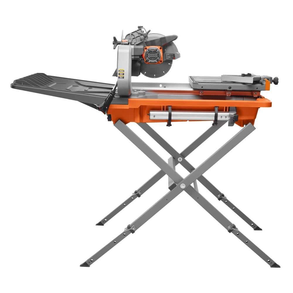 12 Amp 8 in. Blade Corded Wet Tile Saw with Extended Rip