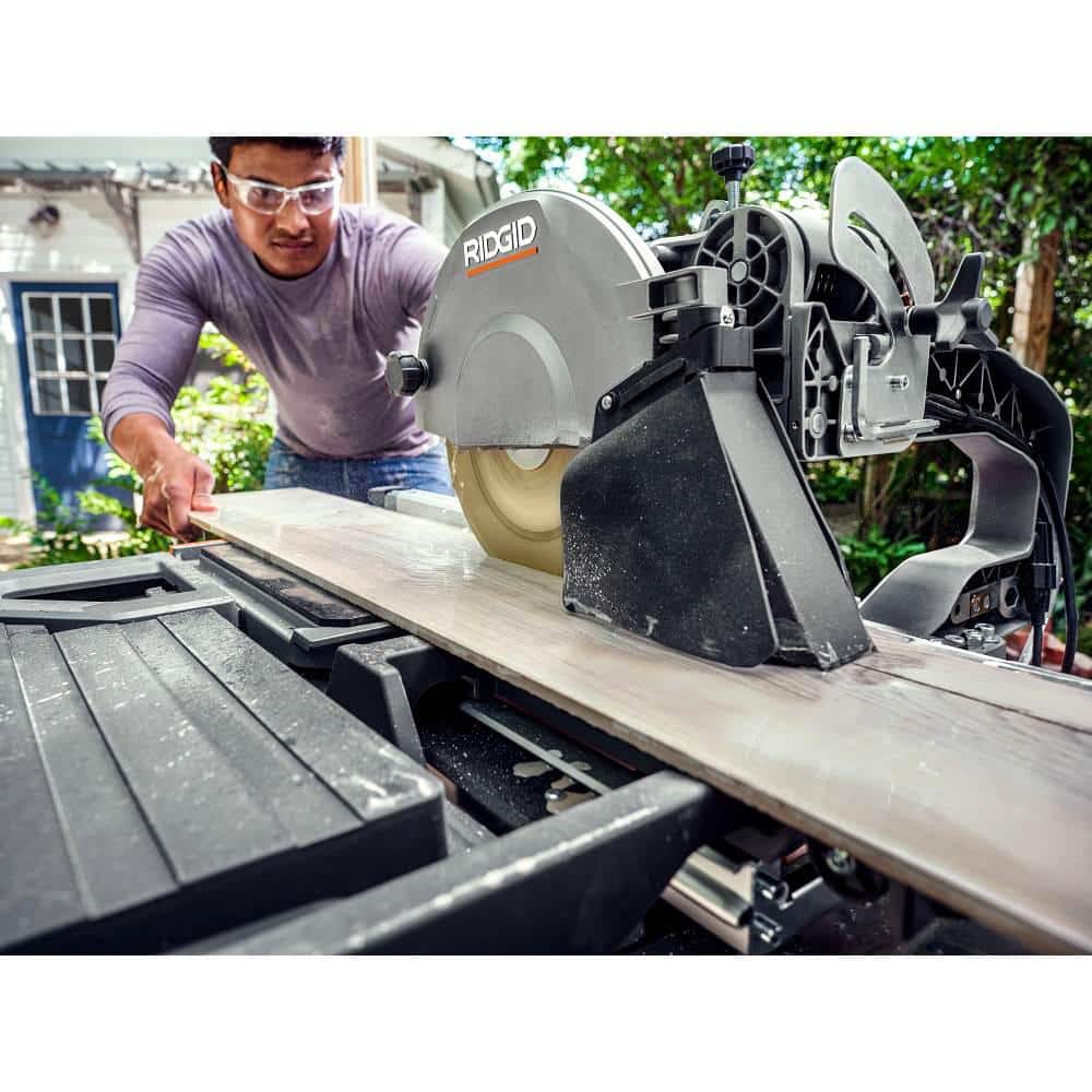 15 Amp 10 in. Wet Tile Saw with Portable Stand