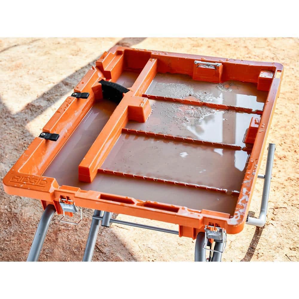 15 Amp 10 in. Wet Tile Saw with Portable Stand