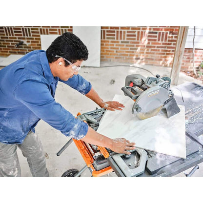 15 Amp 10 in. Wet Tile Saw with Portable Stand